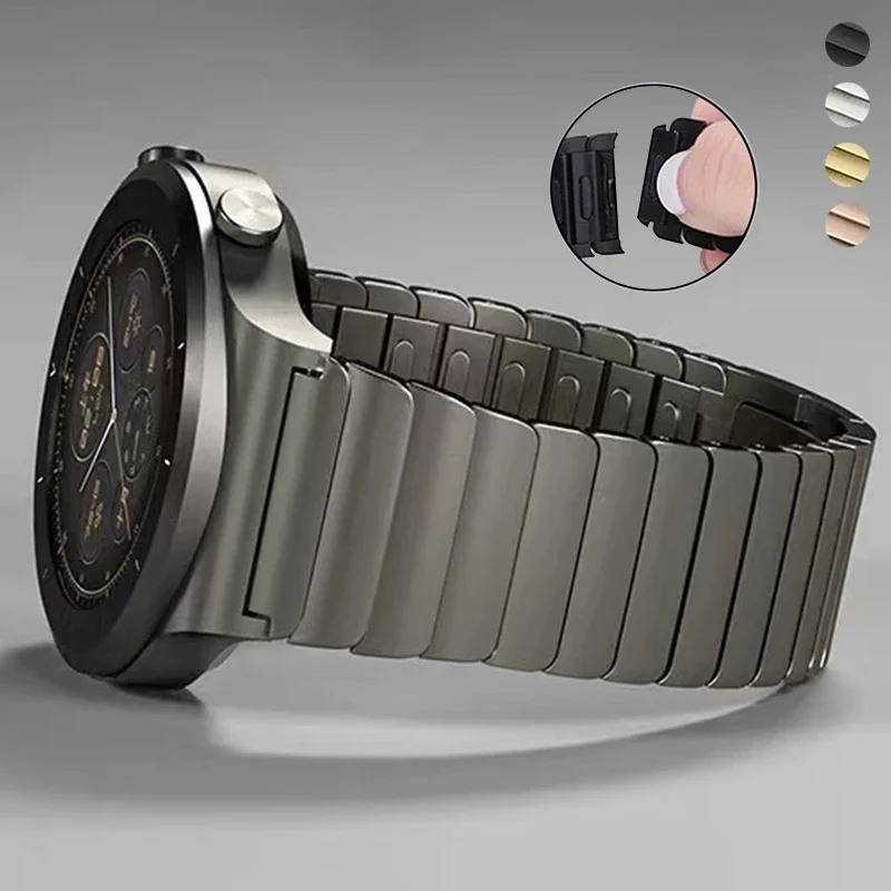 Seiko Watches Smartwatch - Cinturino in lega di titanio da
