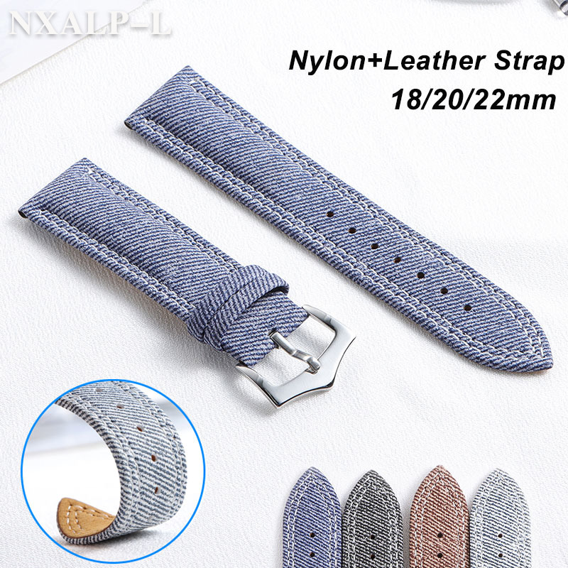 Seiko Watches Smartwatch - Cinturino per orologio in nylon tela