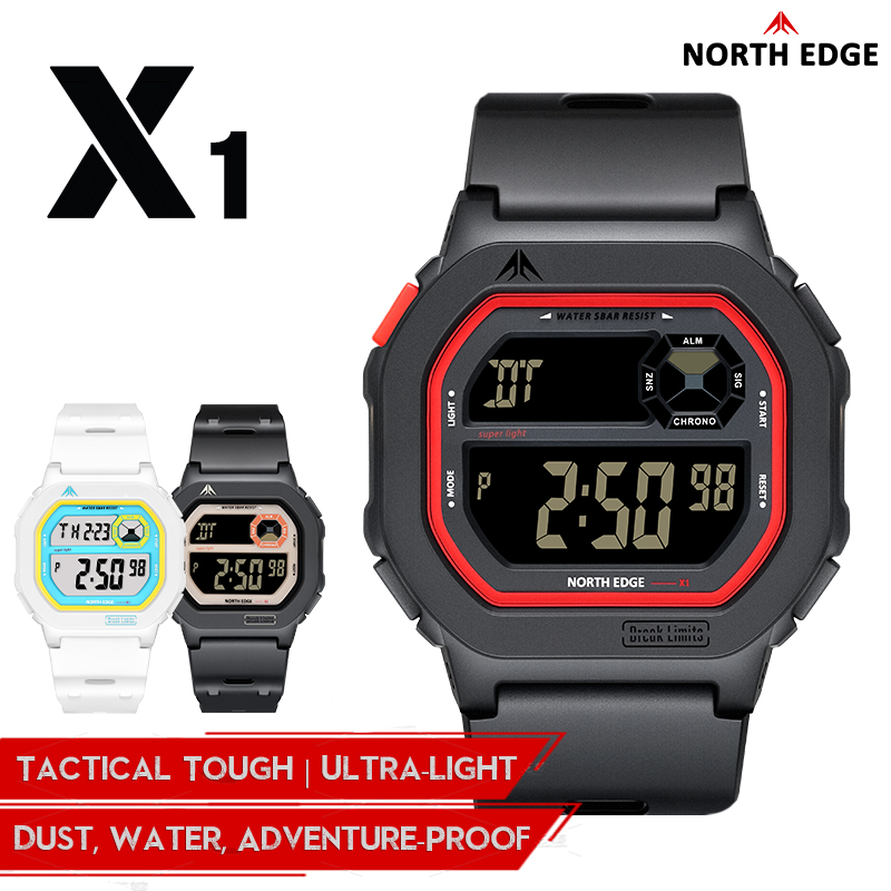 Tide Watch Surf - NORTH EDGE X1 Orologio digitale con
