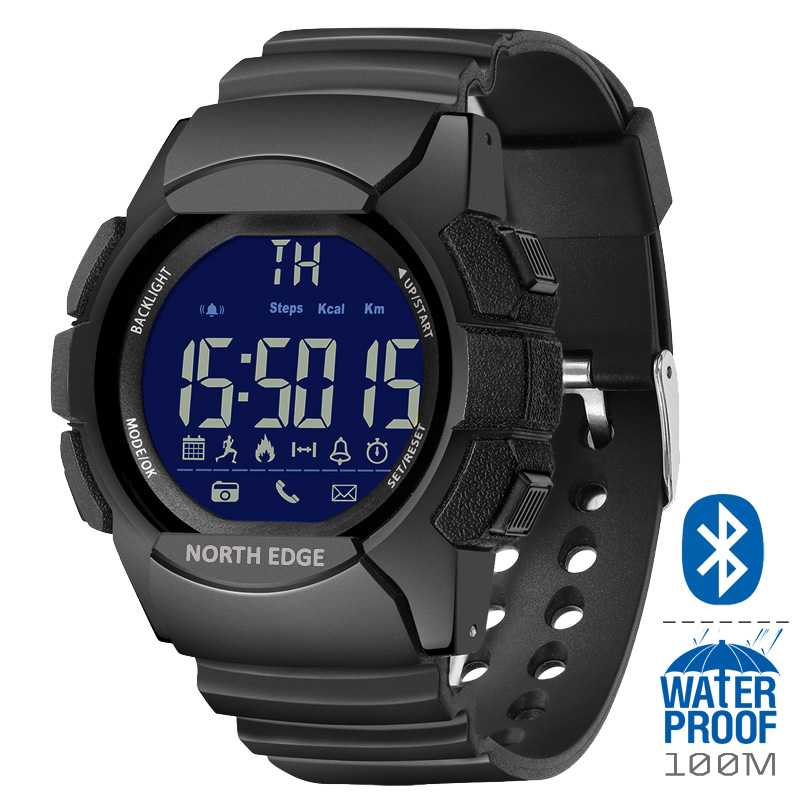 Smartwatch Watches With Bluetooth - NORTH EDGE AK 100M Smartwatch Sportivo