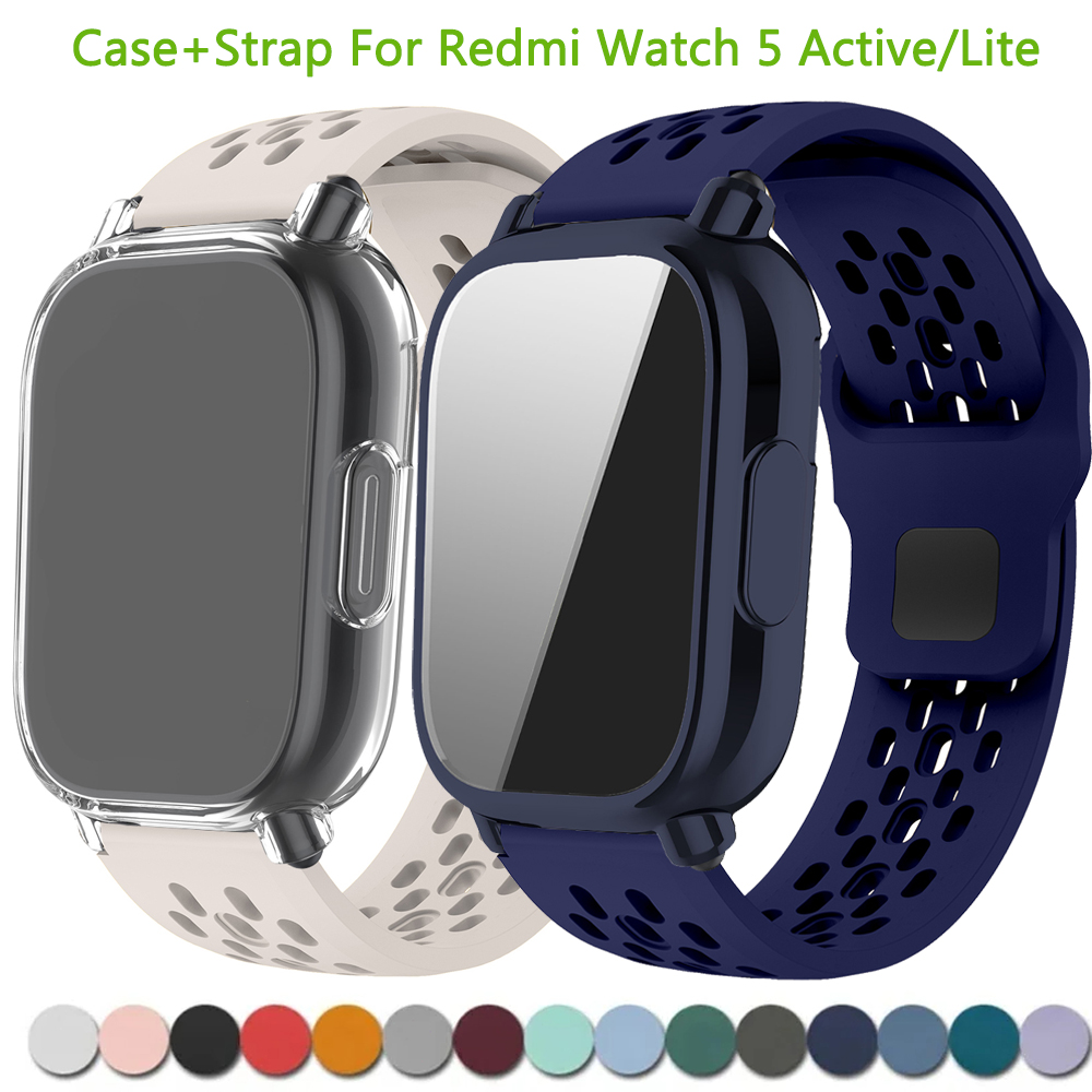 Silicone Sport Band - Custodia + cinturino in silicone per
