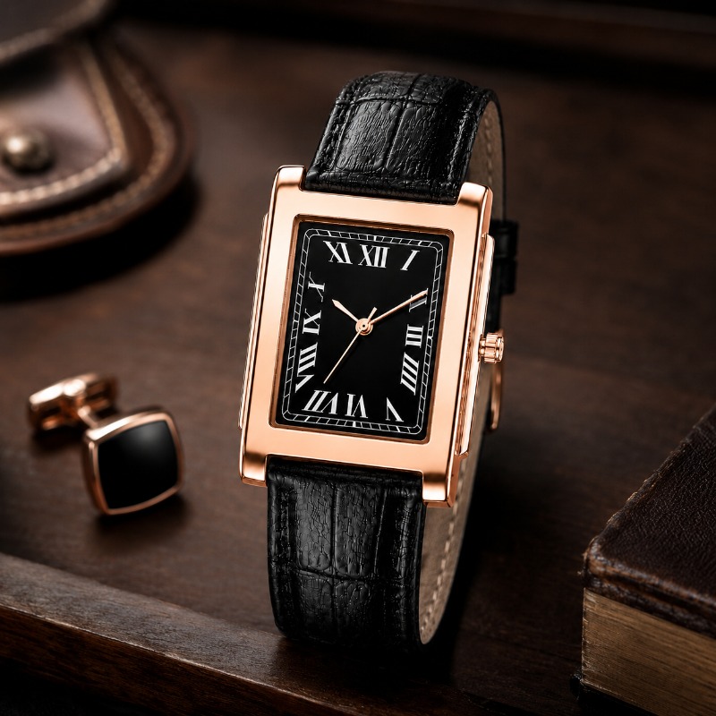 Smartwatch Square Watches For Men - Orologio da Uomo Classico Elegante con