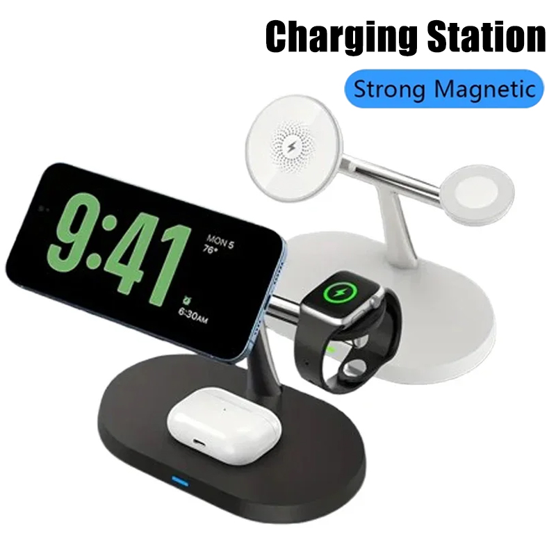 Smartwatch Watches For Iphone - Caricatore Wireless Magnetico 3 in 1