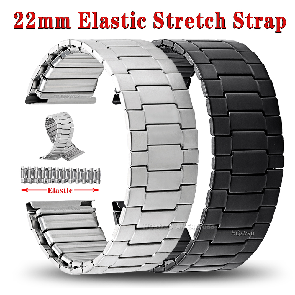 Seiko Watches Smartwatch - Cinturino Elastico in Acciaio 22mm per