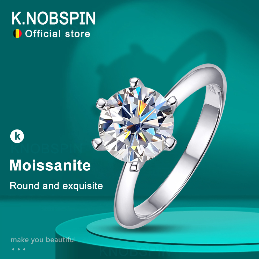 Vs Smartwatch - KNOBSPIN D VVS Anelli Moissanite per