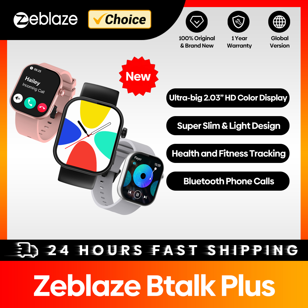 Smartwatch Health Watches For Men - Nuovo Zeblaze Btalk Plus Chiamate vocali