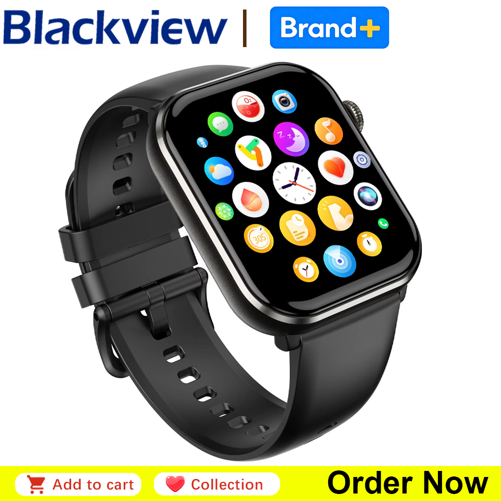 Smartwatch Square Watches For Men - Blackview R60 Smartwatch con Chiamata Bluetooth,