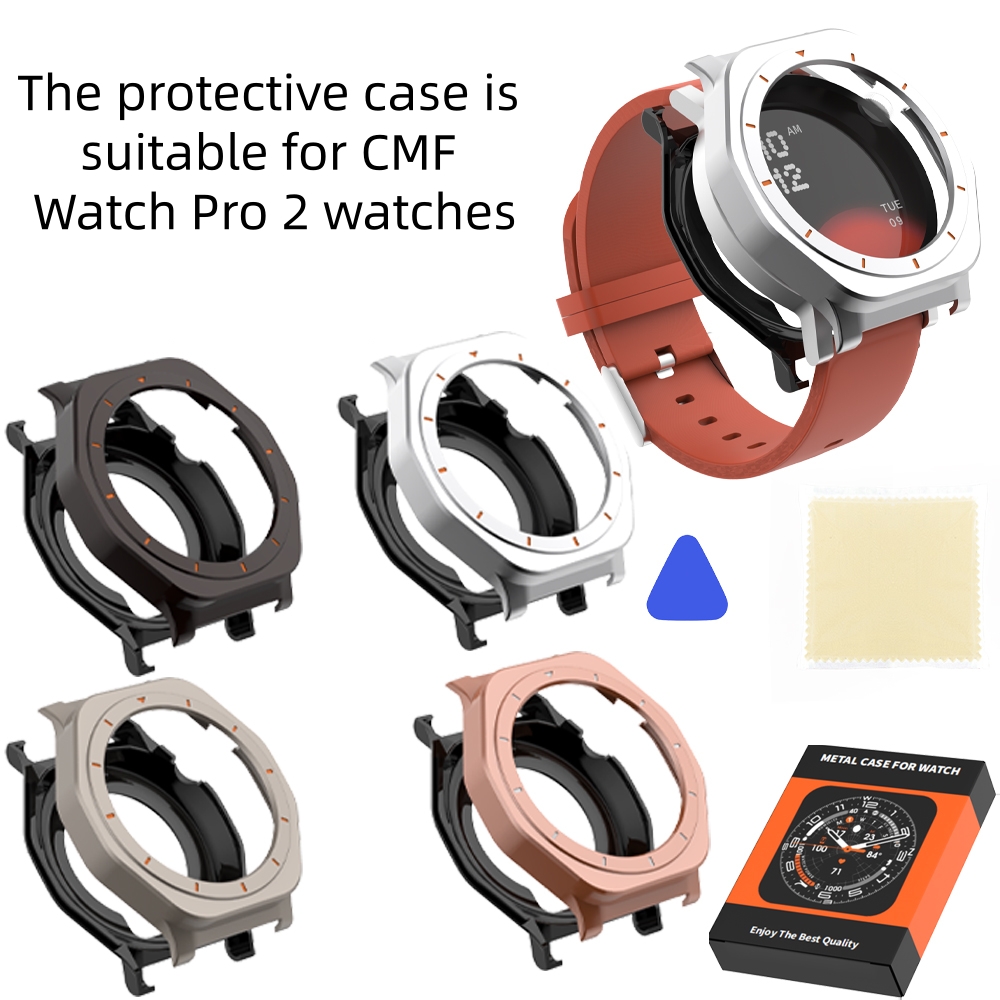 Smartwatch Nothing Watches - Custodia in metallo per smartwatch CMF