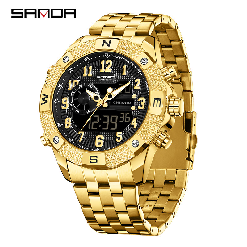 Smartwatch Trending Watches For Men - Orologio elettronico SANDA, orologio giovanile di