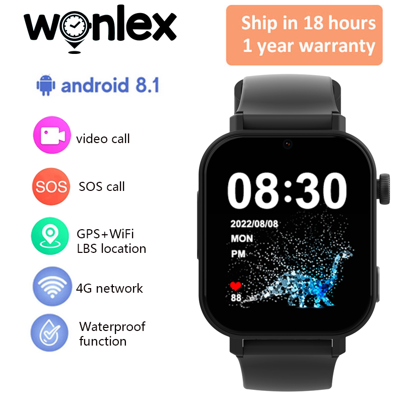 Heart Rate Gps Watch - Wonlex KT36 4G Smart Watch Bambini
