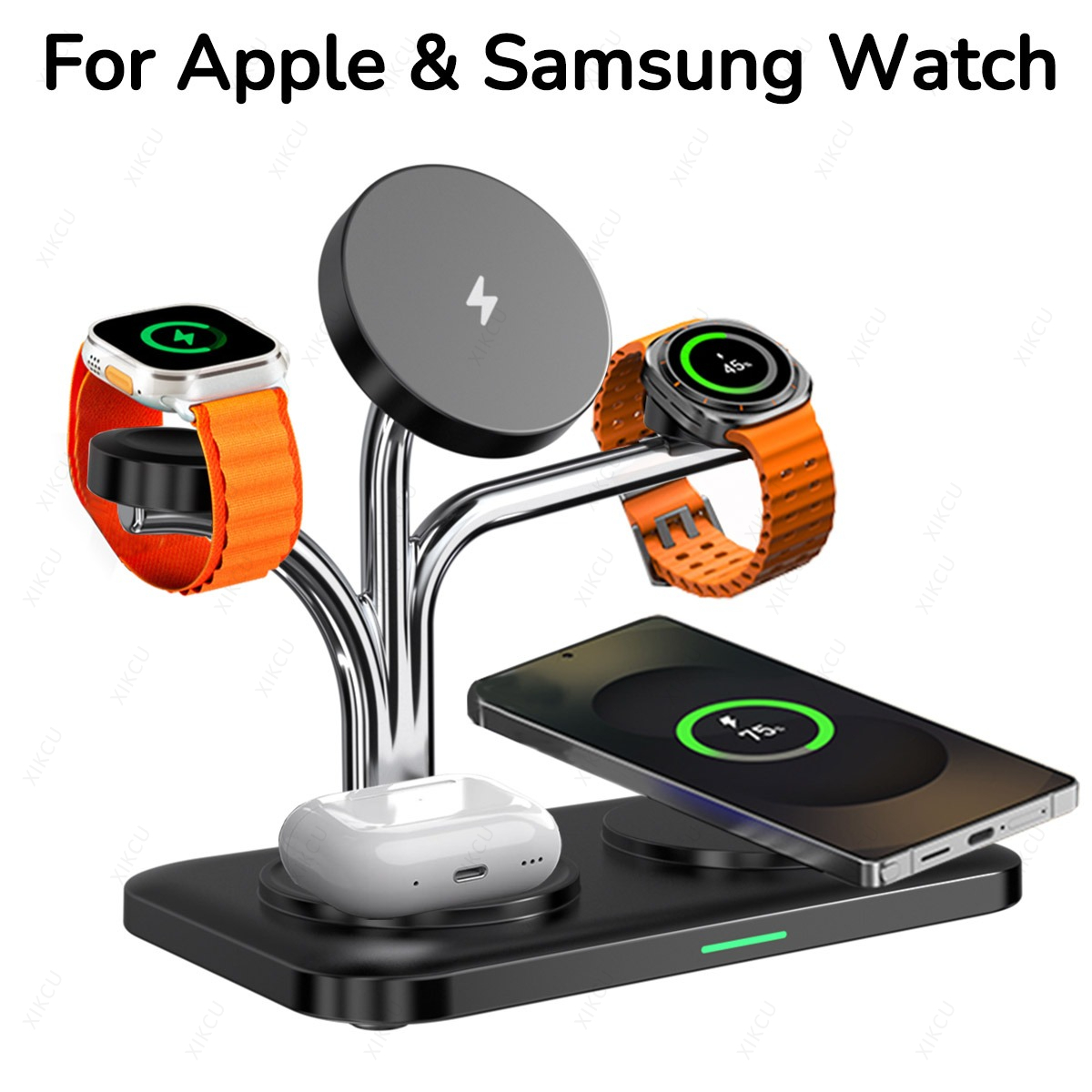 Smartwatch Watches For Iphone - Caricabatterie wireless magnetico 5 IN 1