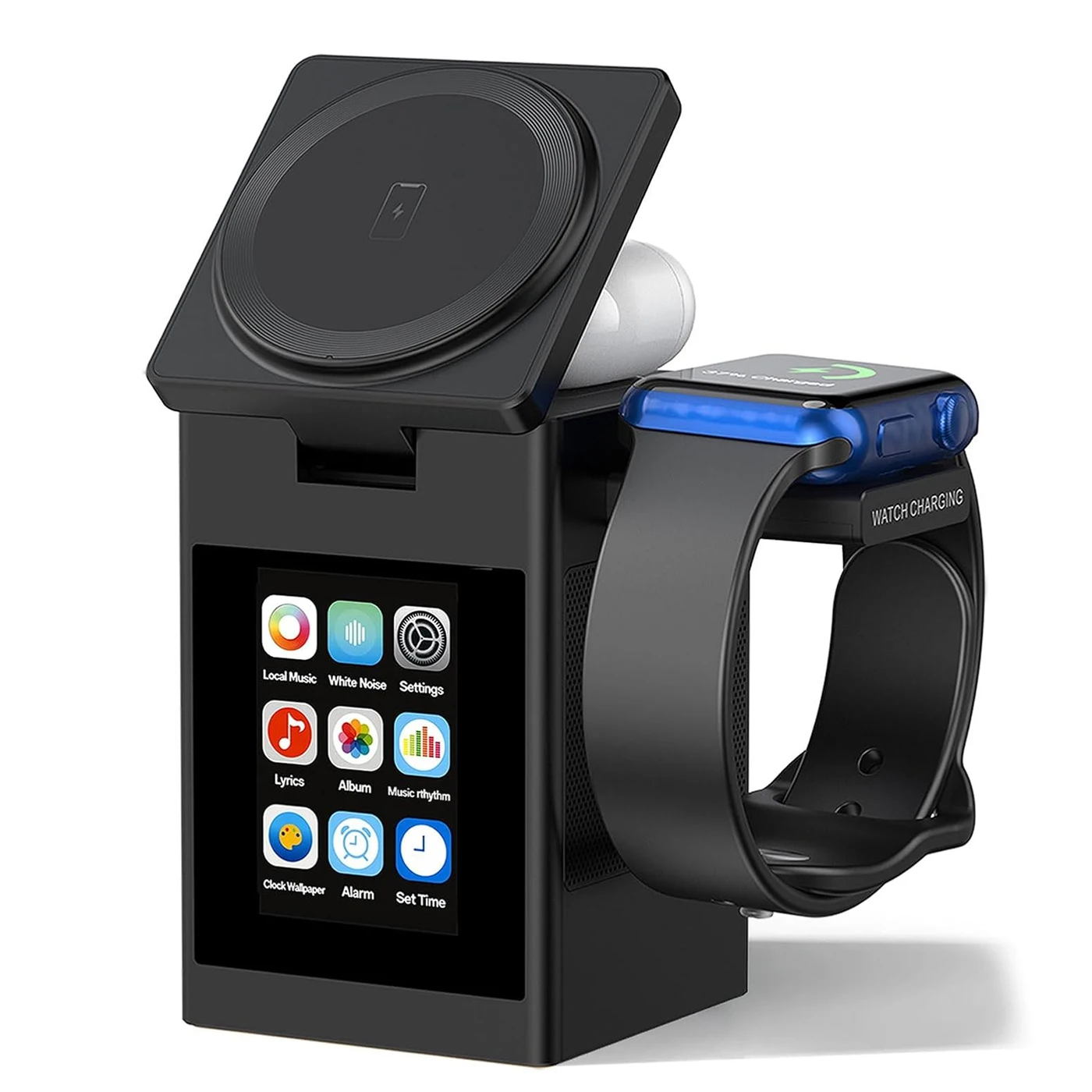 Smartwatch Watches With Bluetooth - Schermo LED Caricatore wireless magnetico Supporto