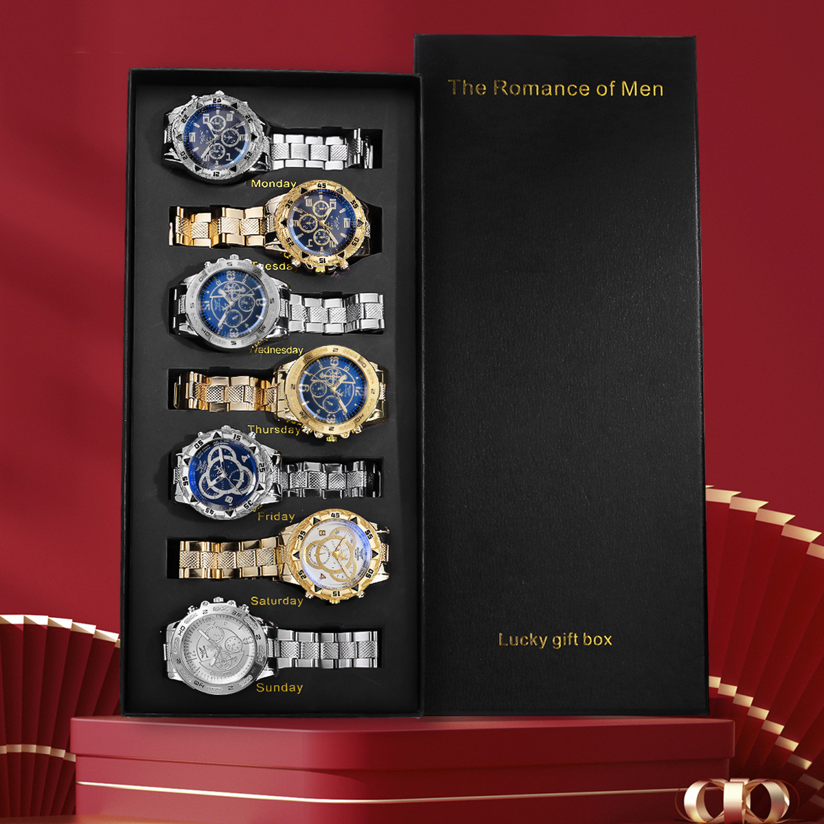 Orologio da uomo 7 pezzi, orol - Smartwatch Premium Watches For Men recensione e prezzo