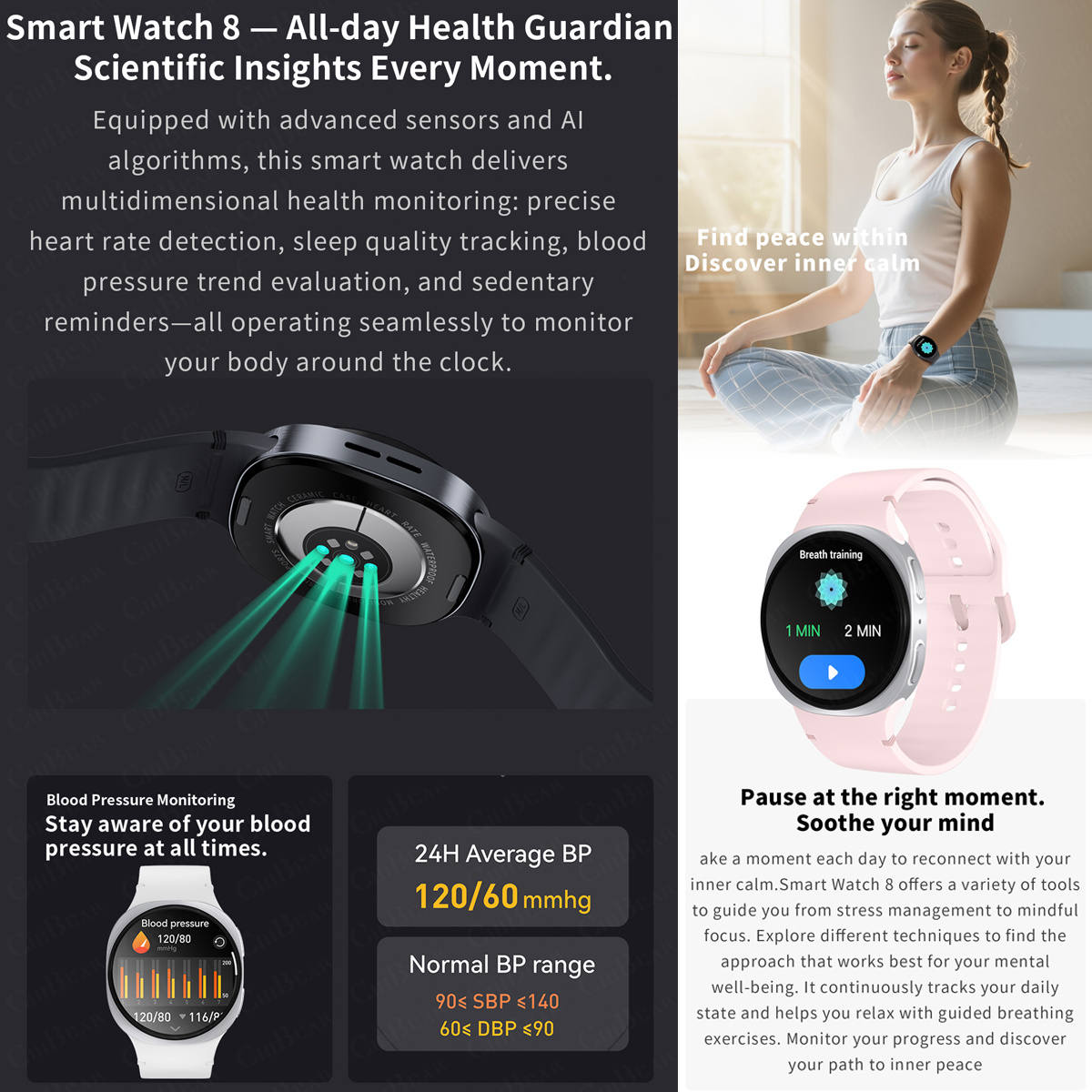 Nuovo Smartwatch 2026 con GPS, - Heart Rate Gps Watch recensione e prezzo