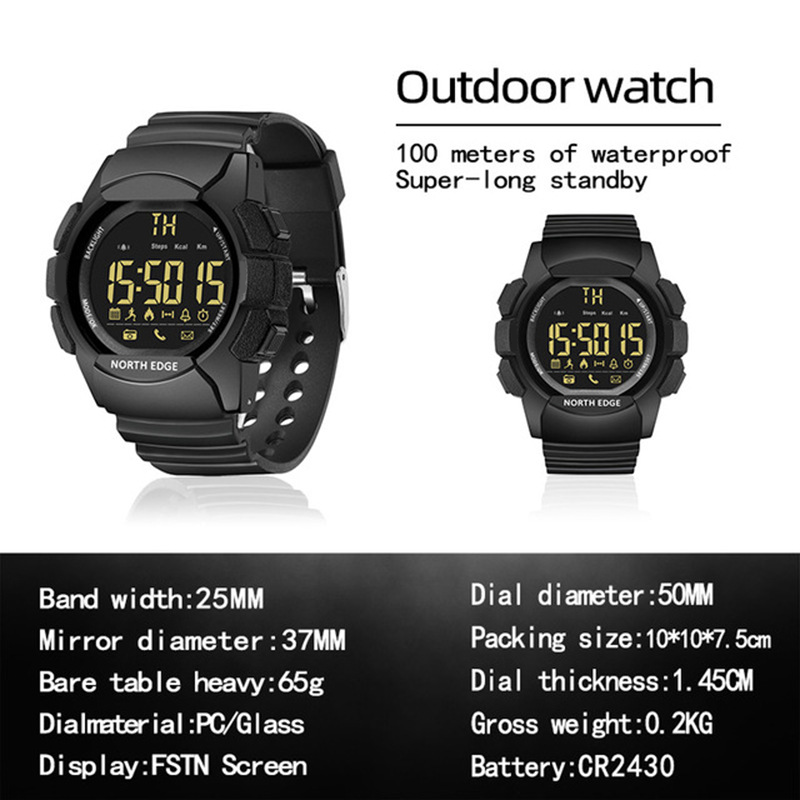 NORTH EDGE AK 100M Smartwatch  - Smartwatch Watches With Bluetooth recensione e prezzo