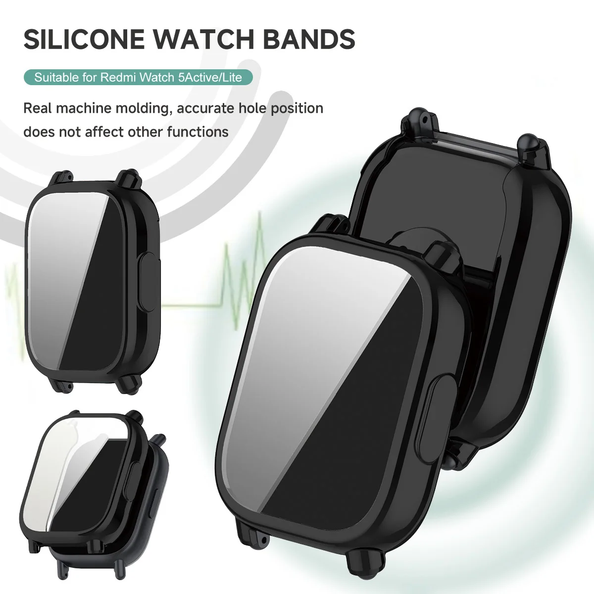Custodia + cinturino in silico - Silicone Sport Band recensione e prezzo