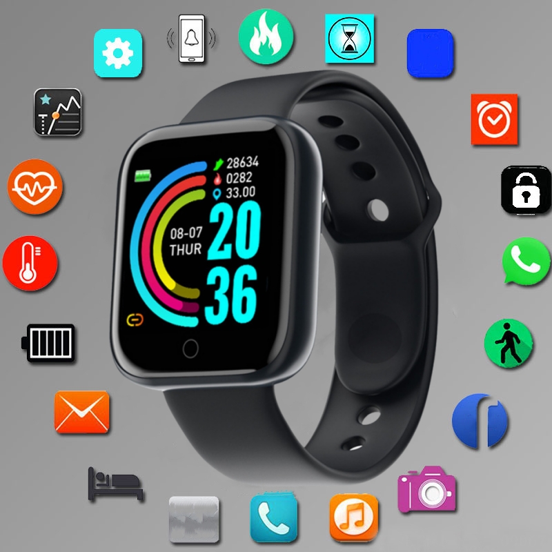 Smart Watch per uomo donna mod - Smartwatch Square Watches For Men recensione e prezzo