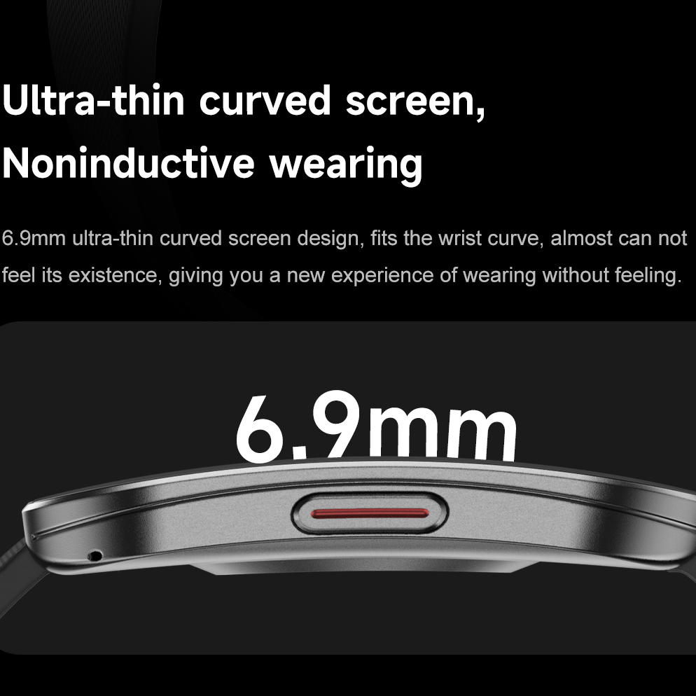 Amoled Ultra-sottile Curvo Imp - Smartwatch Health Watches For Men recensione e prezzo