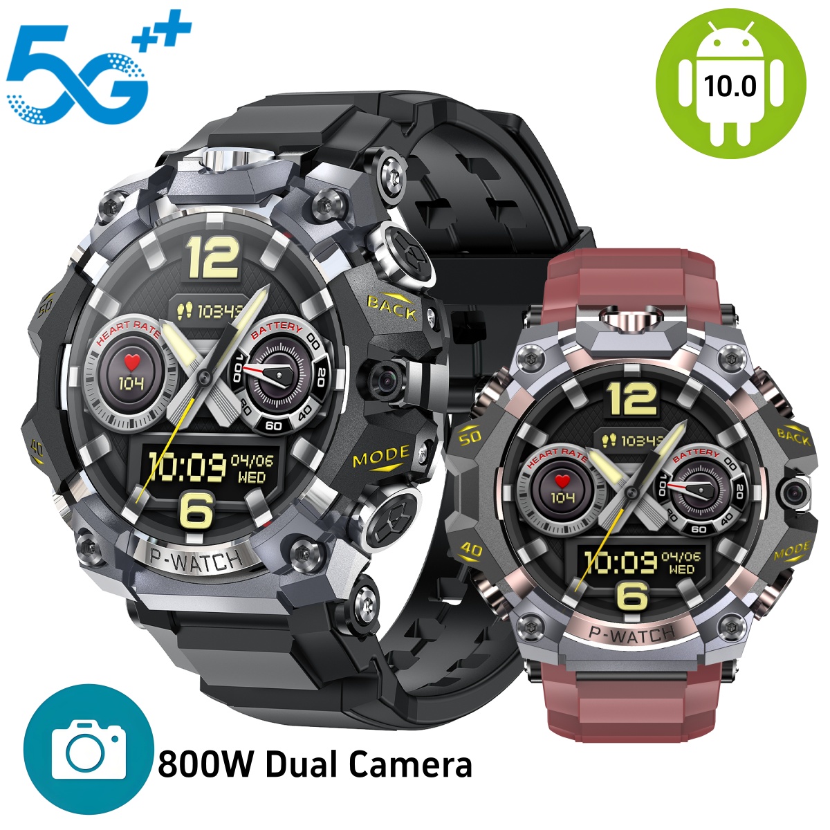 Smartwatch Q668 Android 10.0 c - Heart Rate Gps Watch recensione e prezzo