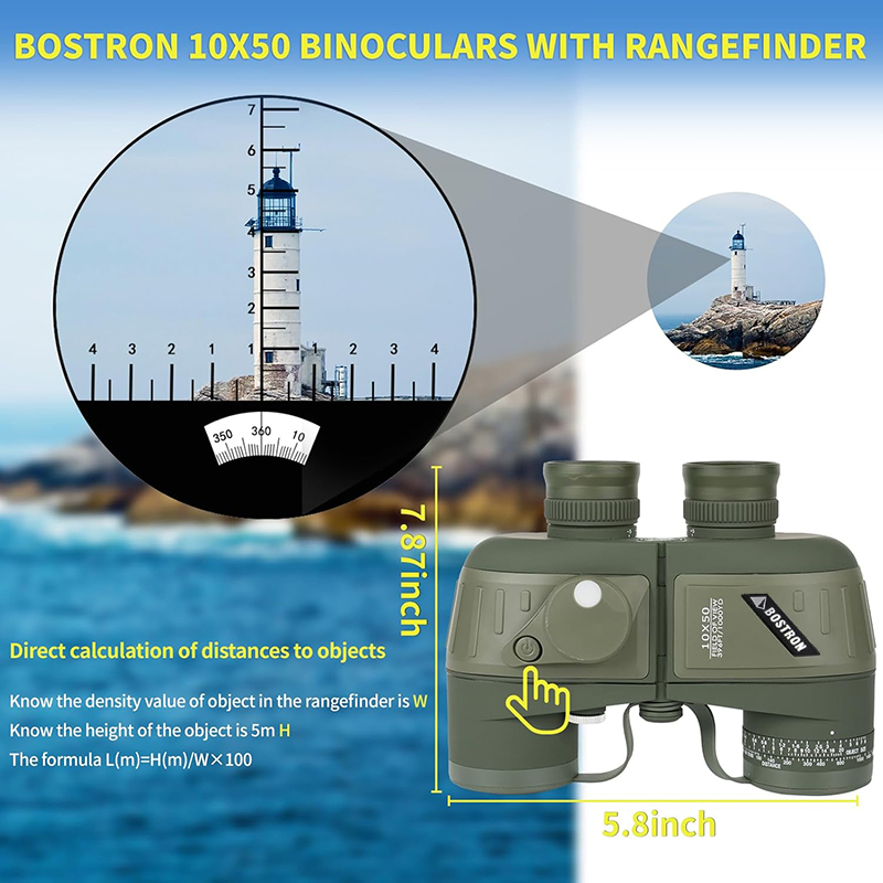Binocolo 10x50 Marino Militare - Tide Watch Surf recensione e prezzo