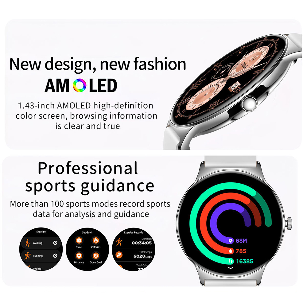 Smartwatch Ultra-sottile AMOLE - Smartwatch Ladies Watches For Women recensione e prezzo