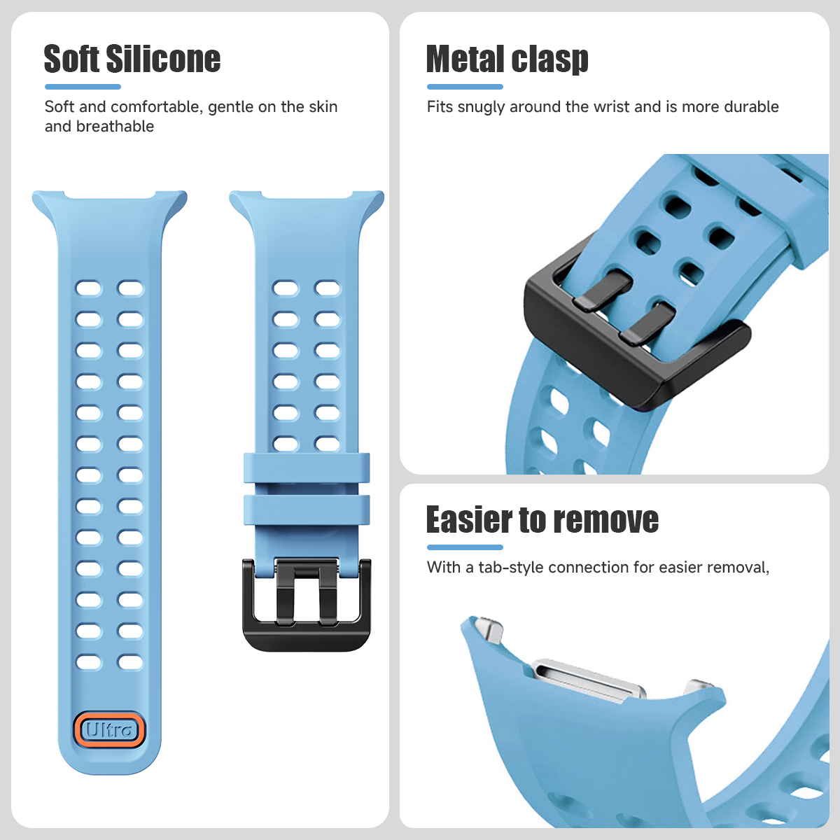 Cinturino in Silicone Marino p - Tide Watch Surf recensione e prezzo