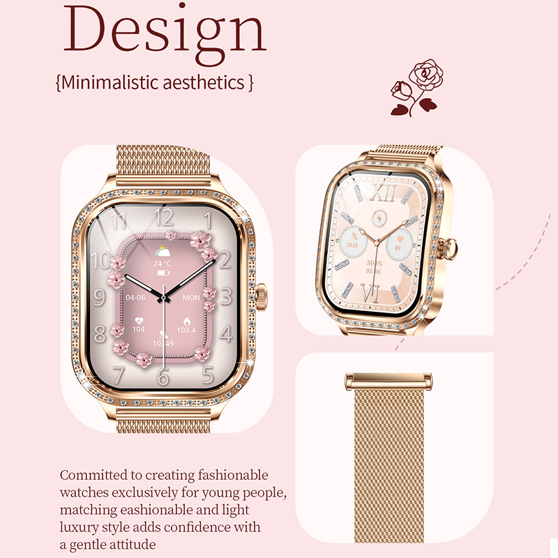 Nuovo Smart Watch Donna 1.75 