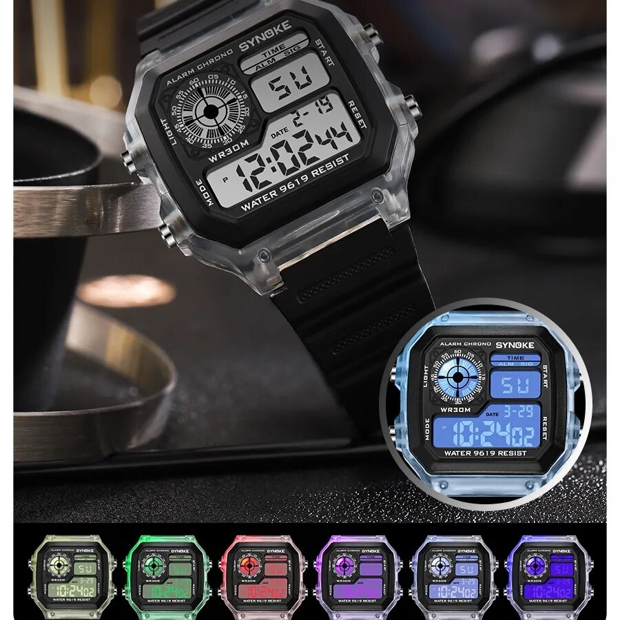 SYNOKE Orologi digitali da uom - Tide Watch Surf recensione e prezzo