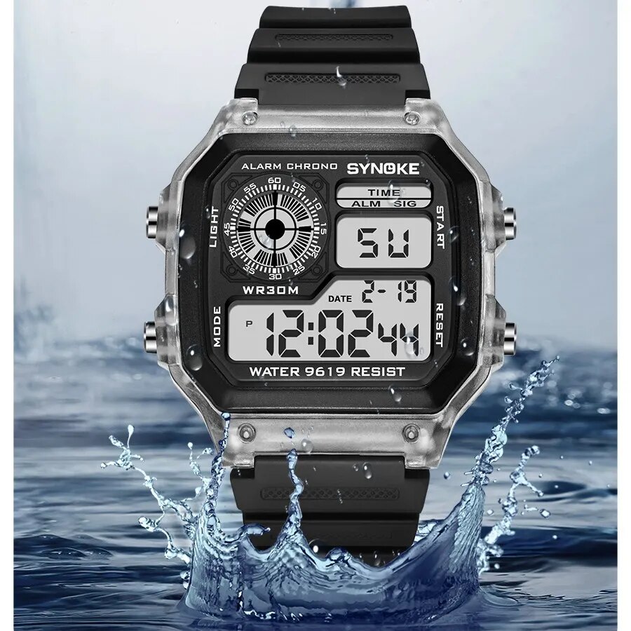 SYNOKE Orologi digitali da uom - Tide Watch Surf recensione e prezzo
