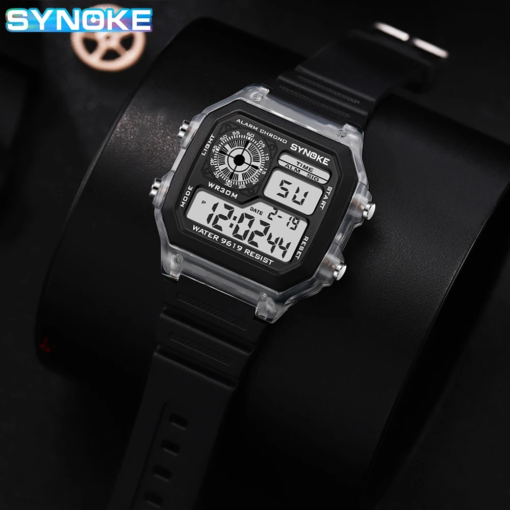 SYNOKE Orologi digitali da uom - Tide Watch Surf recensione e prezzo