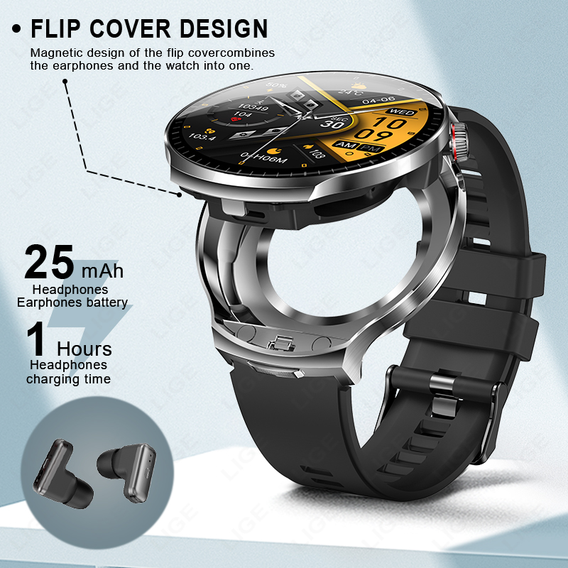 LIGE 2026 Nuovo Smartwatch TWS - Smartwatch Noise Watches For Men recensione e prezzo