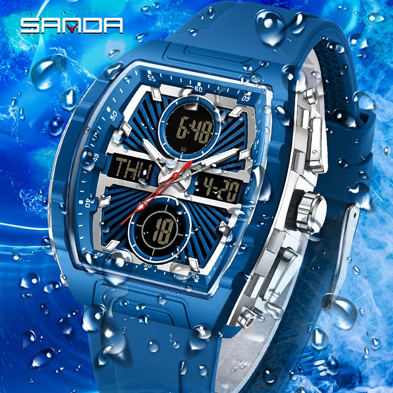 SANDA Orologio da uomo di tend - Smartwatch Trending Watches For Men recensione e prezzo