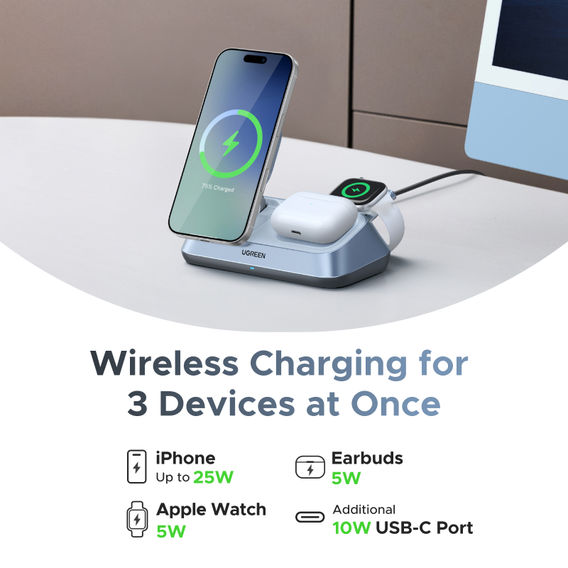 UGREEN Qi2 25W MAX Supporto pe - Smartwatch Watches For Iphone recensione e prezzo