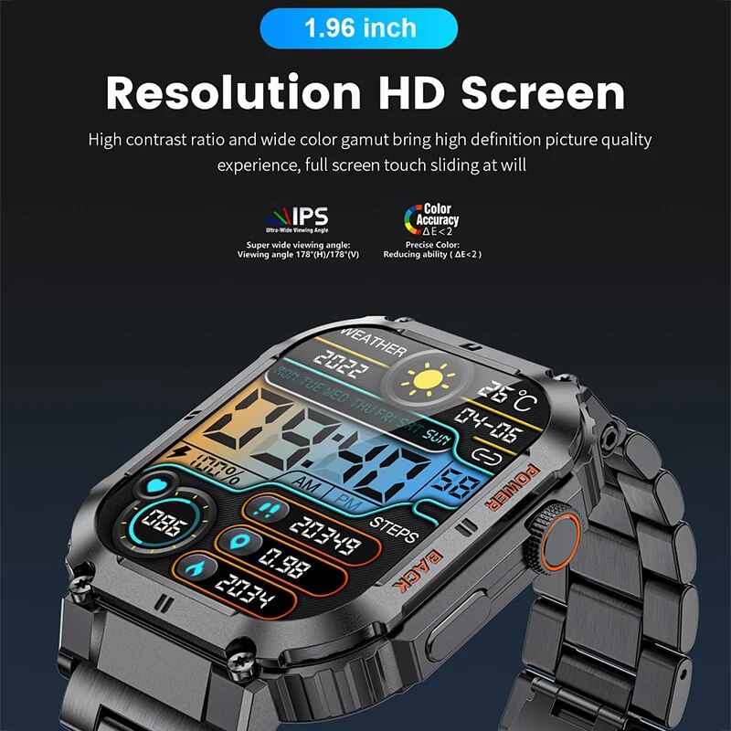 LIGE Outdoor Sports Fitness Sm - Smartwatch Watches With Bluetooth recensione e prezzo