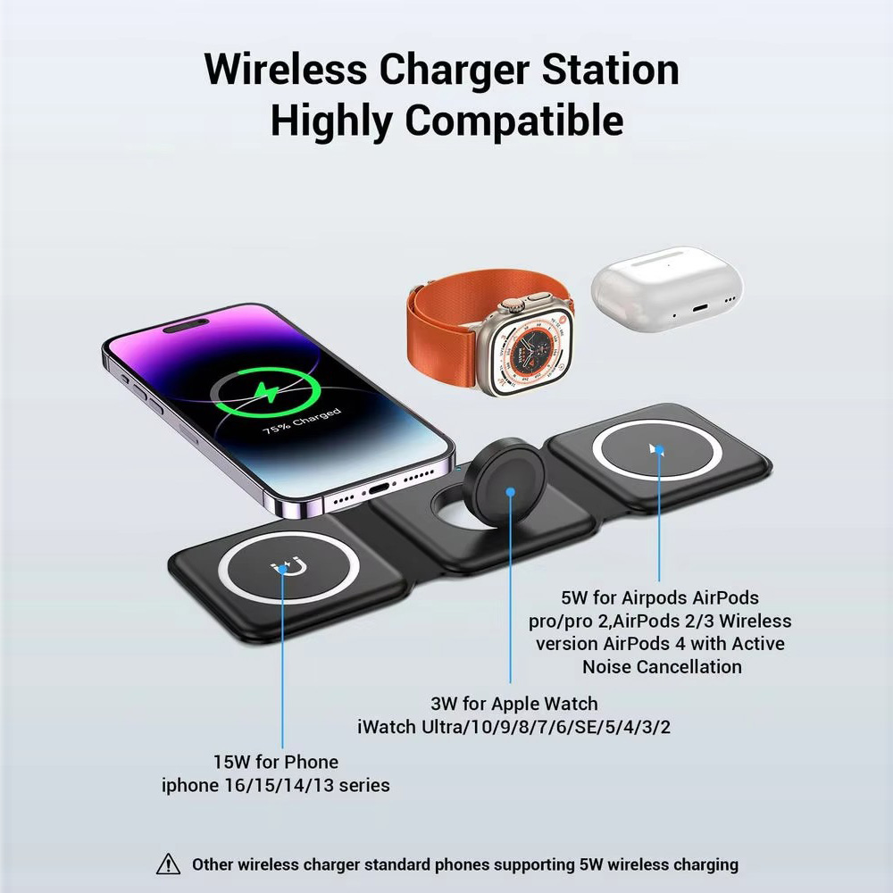 Caricabatterie wireless pieghe - Smartwatch Watches For Iphone recensione e prezzo