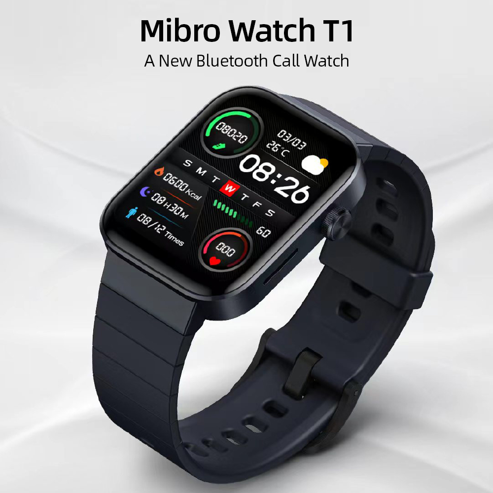 Orologio Mibro T1 Versione Glo - Smartwatch Square Watches For Men recensione e prezzo