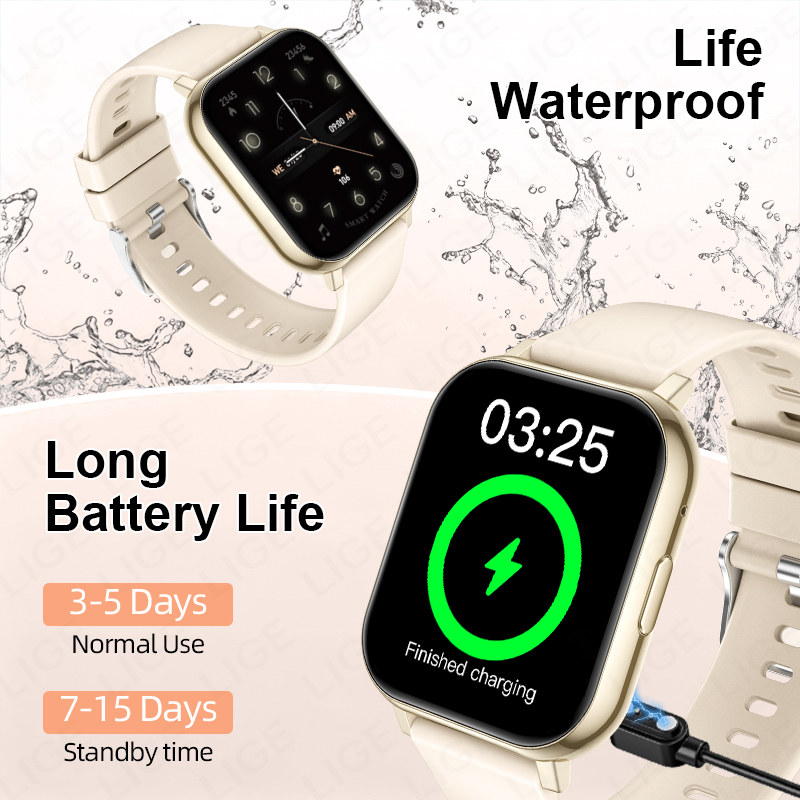 LIGE Nuovo Smartwatch HD da 1, - Smartwatch Health Watches For Men recensione e prezzo