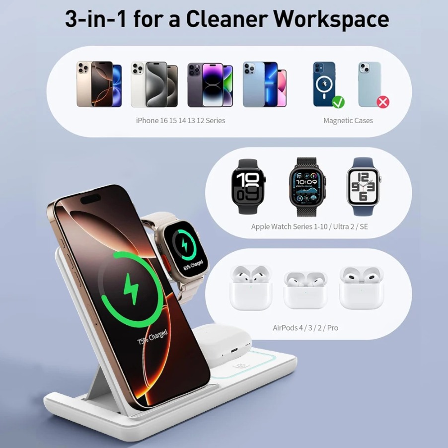Supporto per caricabatterie wi - Smartwatch Watches For Iphone recensione e prezzo