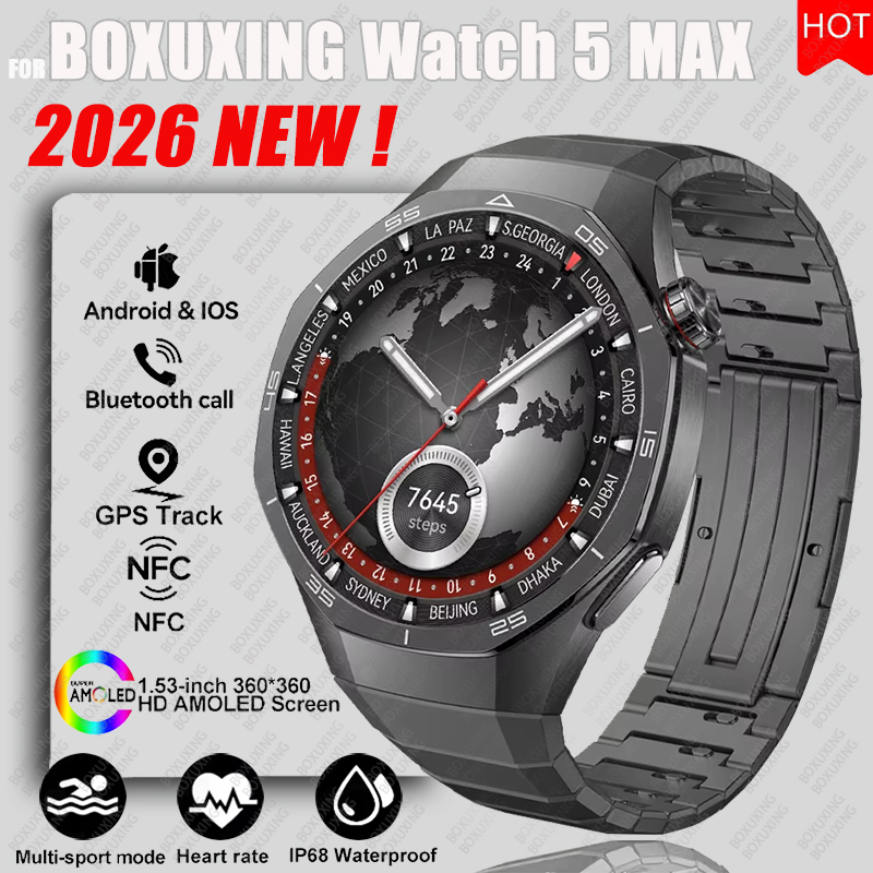 2026 Nuovo BOXUXING Orologio 5 - Smartwatch Health Watches For Men recensione e prezzo