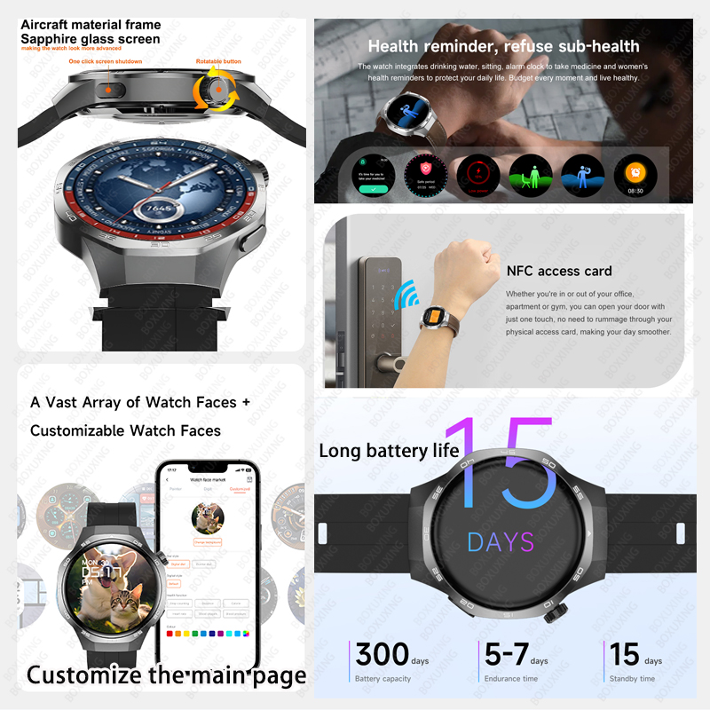 2026 Nuovo BOXUXING Orologio 5 - Smartwatch Health Watches For Men recensione e prezzo