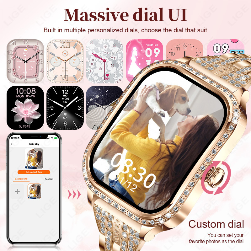 LIGE Smart Watch da donna impe - Smartwatch Ladies Watches For Women recensione e prezzo