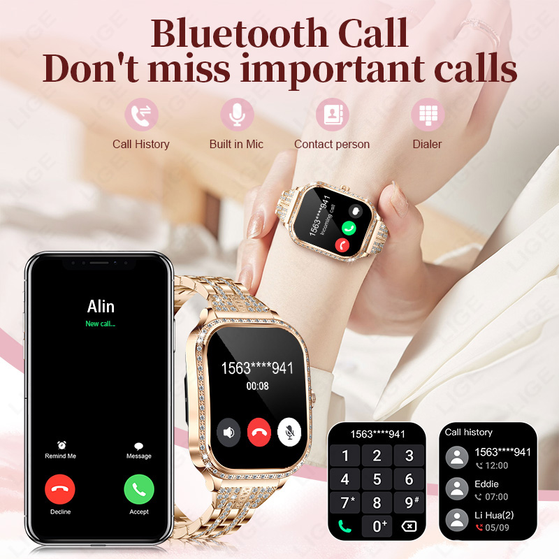 LIGE Smart Watch da donna impe - Smartwatch Ladies Watches For Women recensione e prezzo