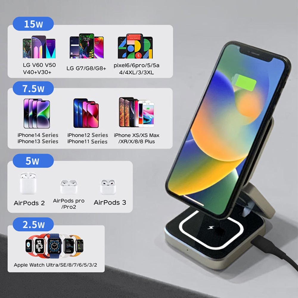 Stazione di ricarica rapida st - Smartwatch Watches For Iphone recensione e prezzo